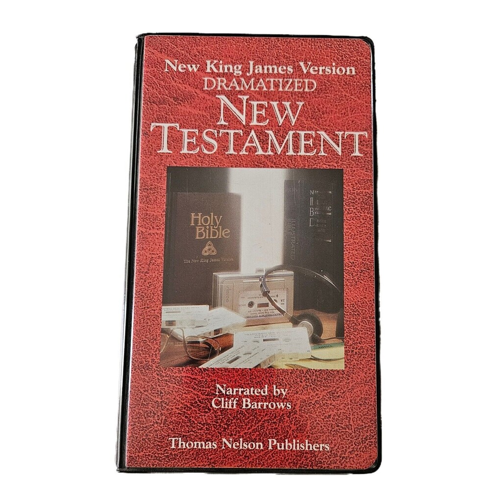 New King James Version Dramatized New Testament 12 C-90 Cassettes 1985 Narrated